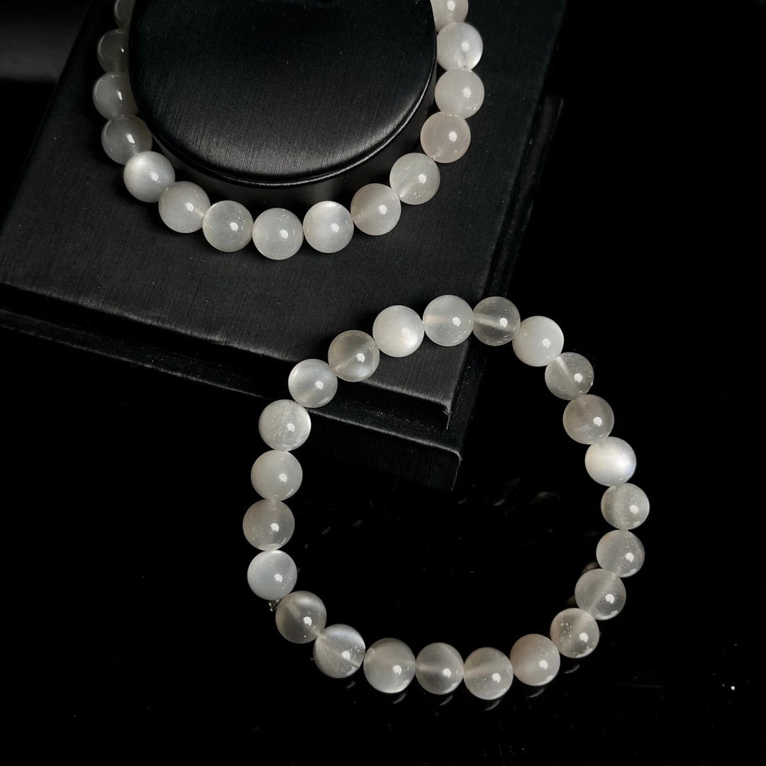 顶顶银月光手串X2006多样性发其一素圈百搭