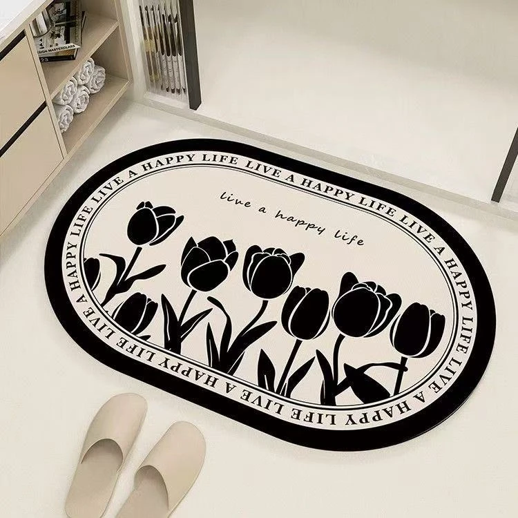 A-201【40*60cm】浴室吸水防滑垫三秒速吸五秒速干脚垫耐脏家用垫子