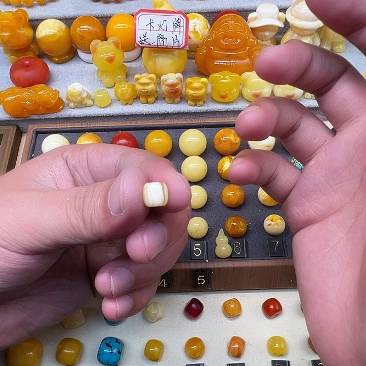 琥珀未镶嵌裸石老型