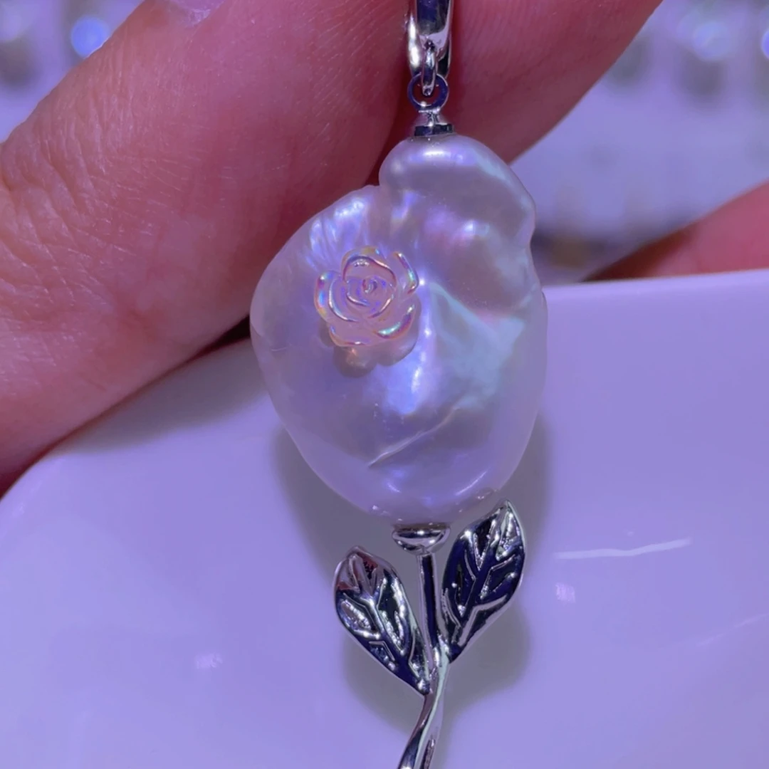 淡水珍珠天然淡水珍珠吊坠未镶嵌