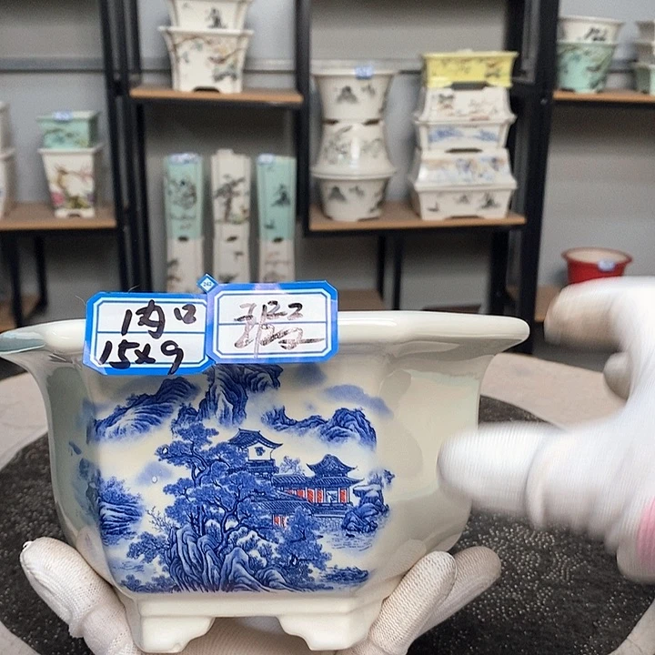 紫砂的花盆很漂亮6