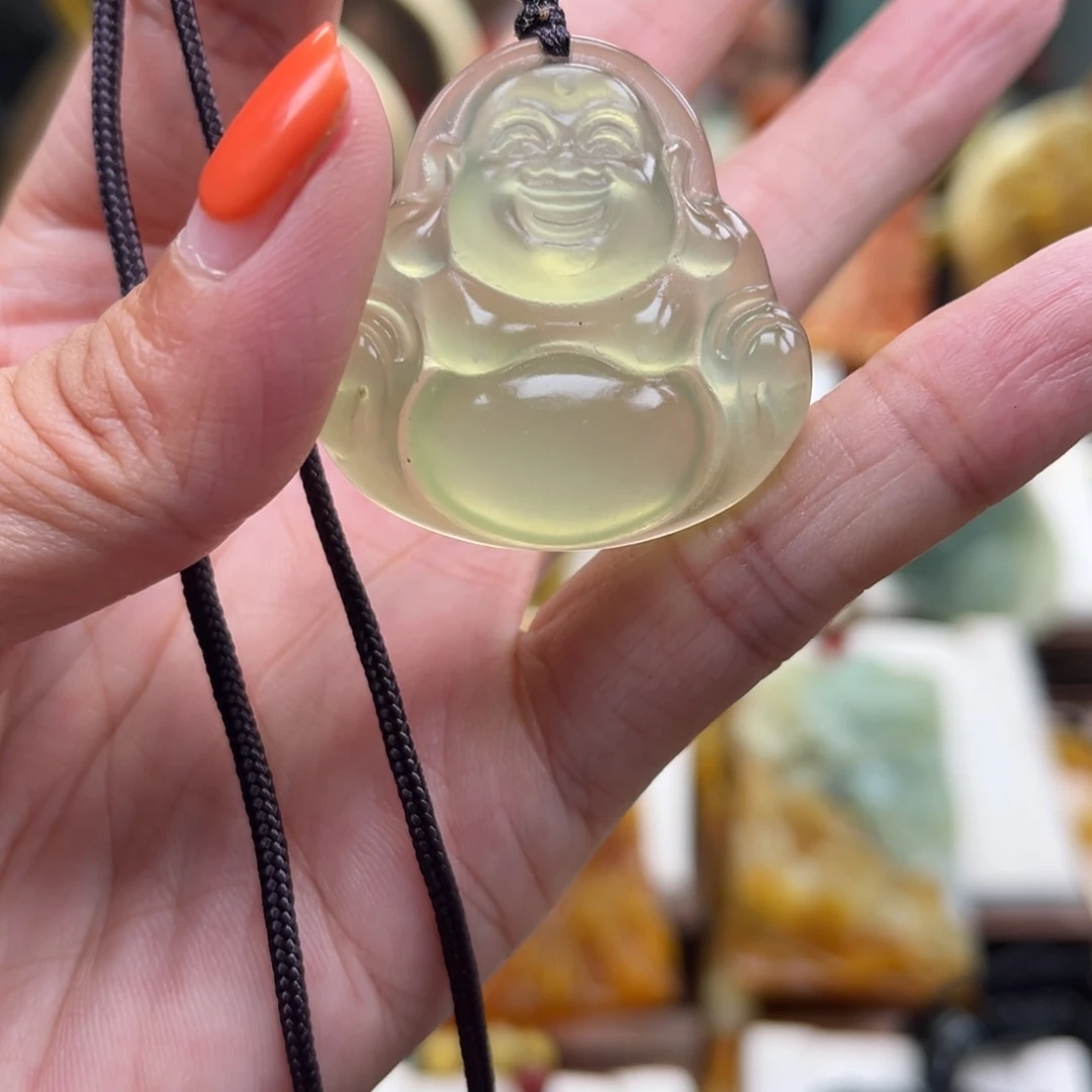 岫玉未镶嵌挂件挂件