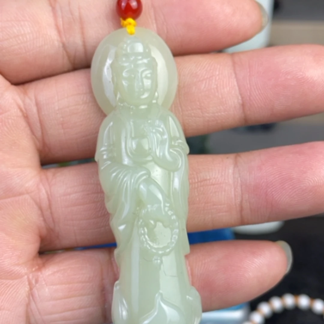 【闪购商品】和田玉颈饰未镶嵌甘*车