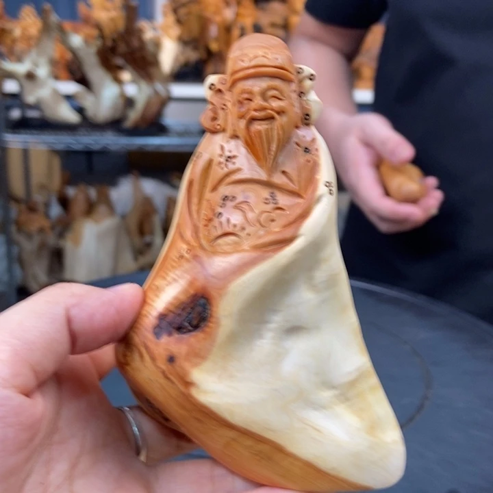 柏木（崖柏）手把件