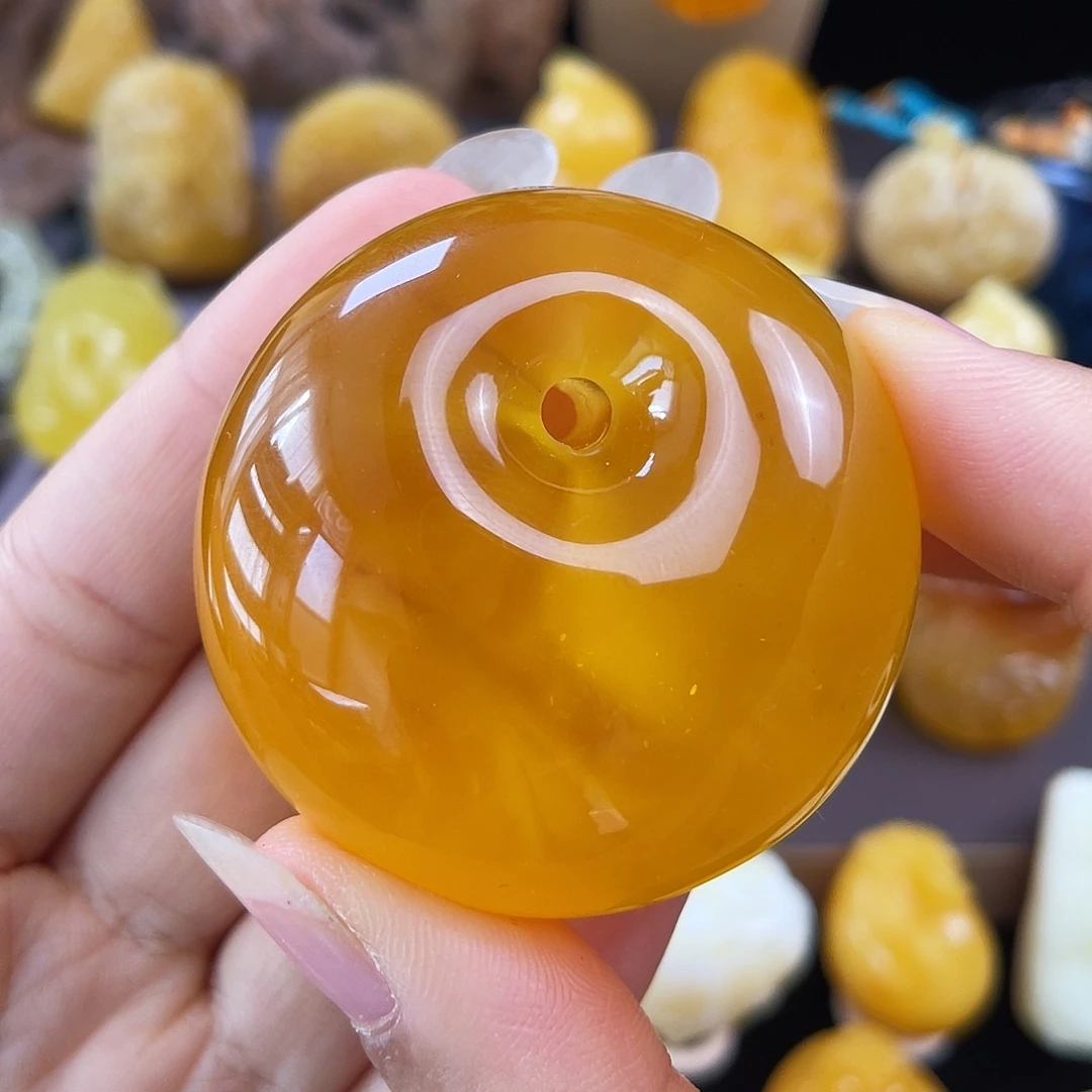 琥珀未镶嵌珠宝奇石