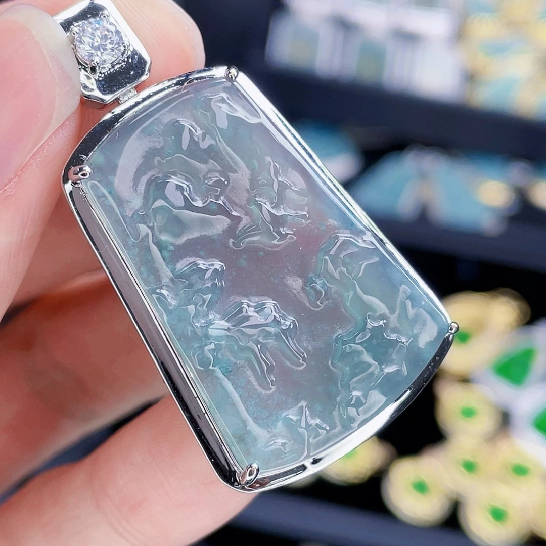 翡翠吊坠(不含链)未镶嵌