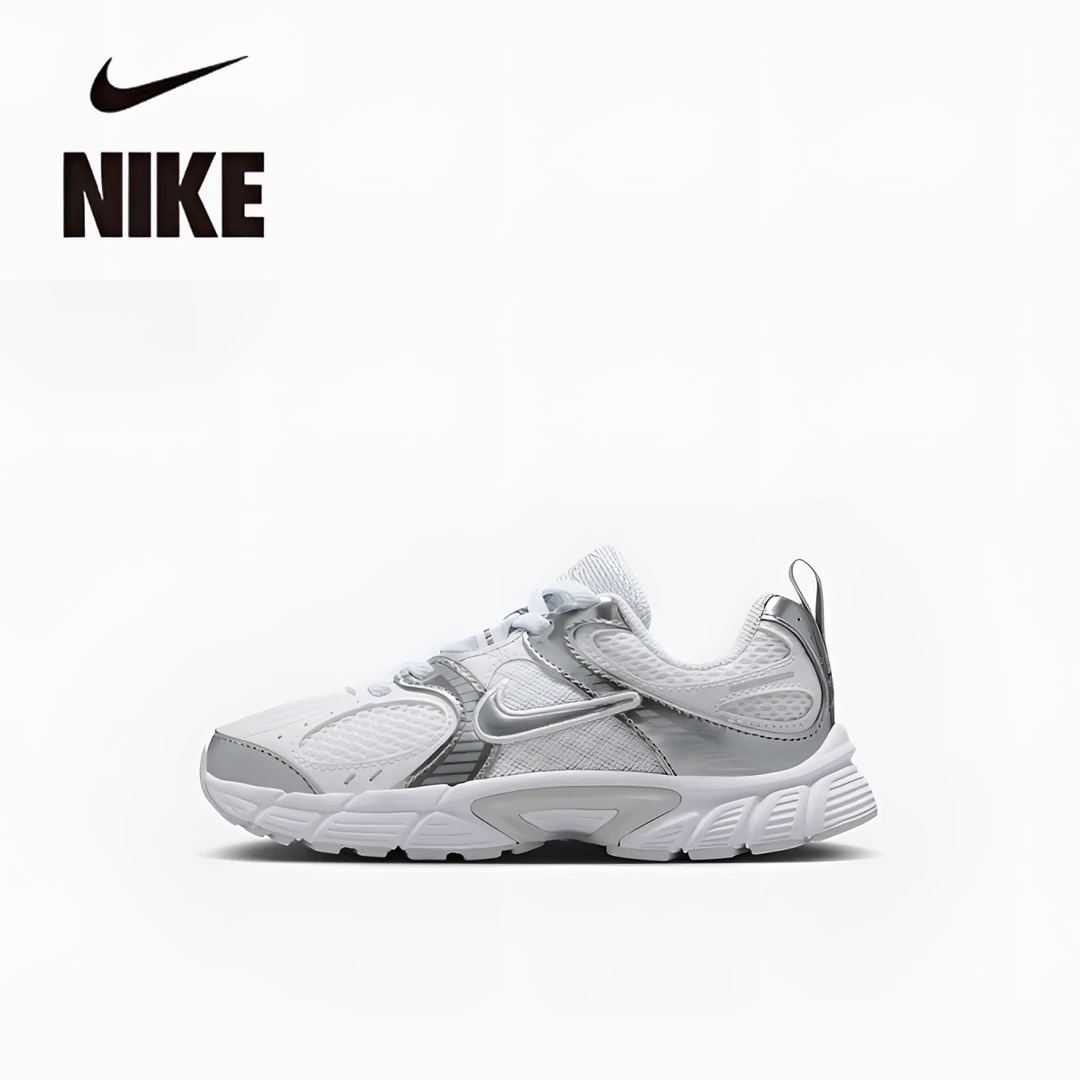 NIKE V5RNR耐克秋季新款透气休闲运动跑鞋双网童鞋低帮缓震青少年