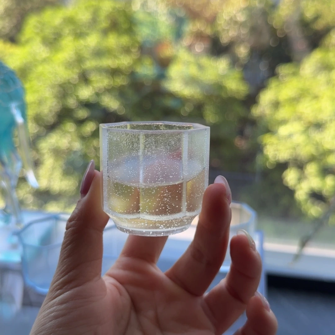琉璃手工艺品六方杯11111