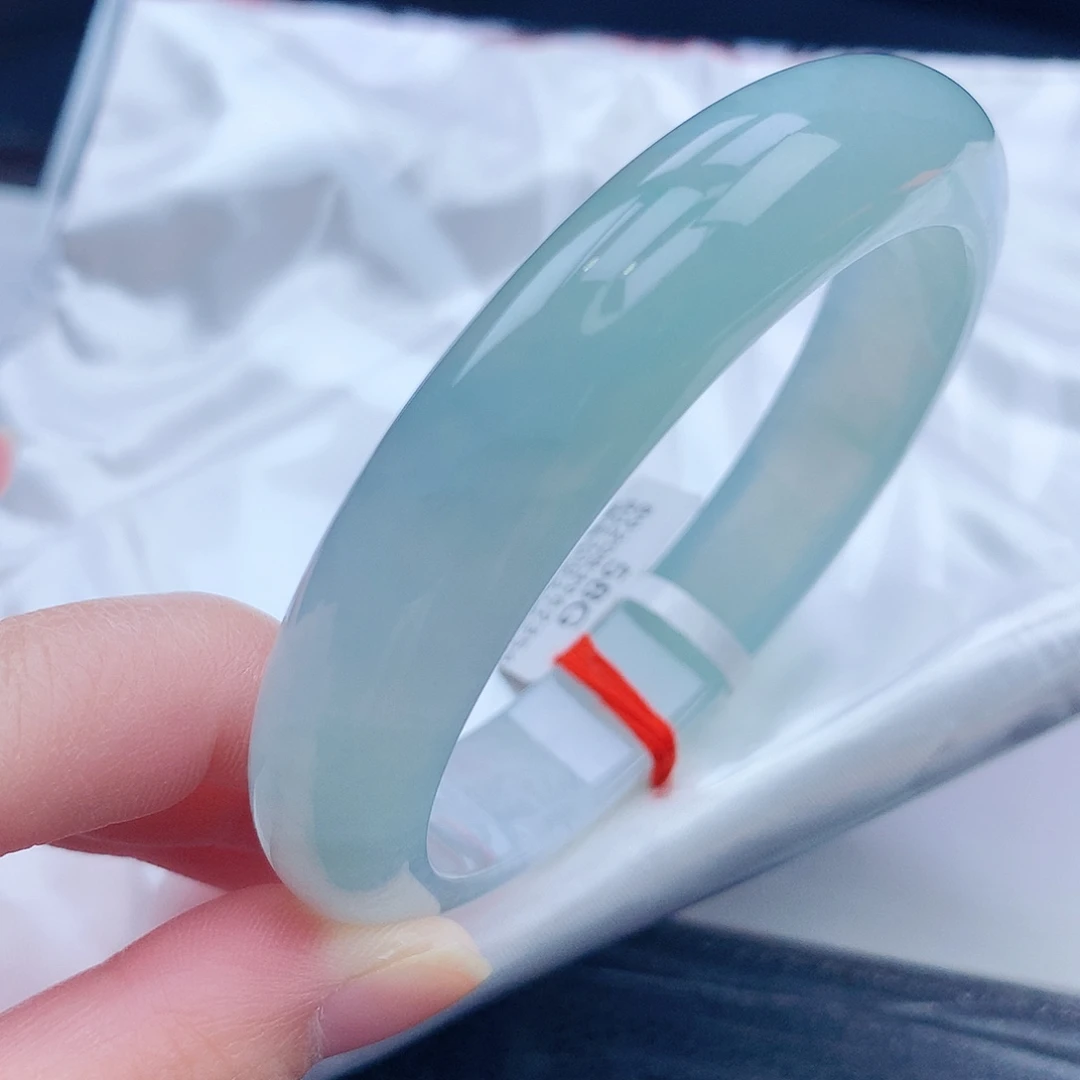 翡翠未镶嵌手镯缅甸天然翡翠a货手镯