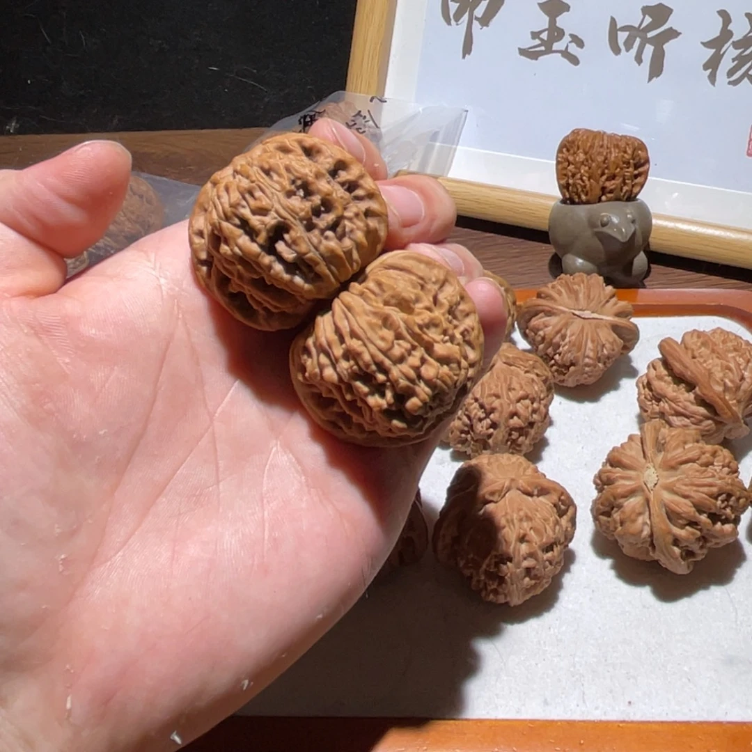 太***的文玩核桃把件41全品平谷楼