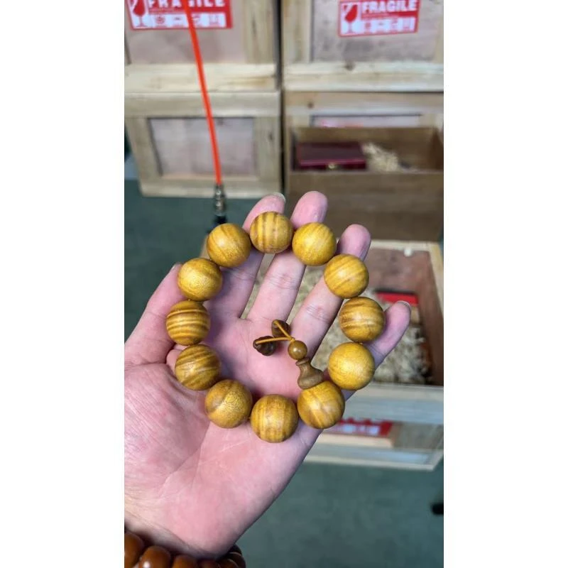 S0191-金丝楠2.0*12+葫芦吊坠