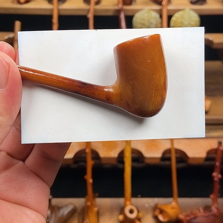木檬子木文玩烟斗