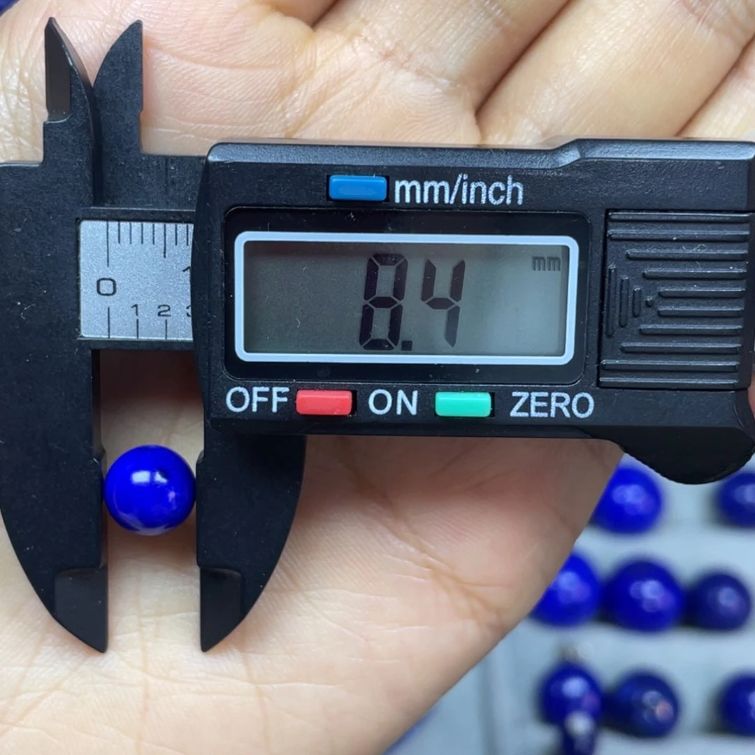 青金石8mm单珠未镶嵌羊*