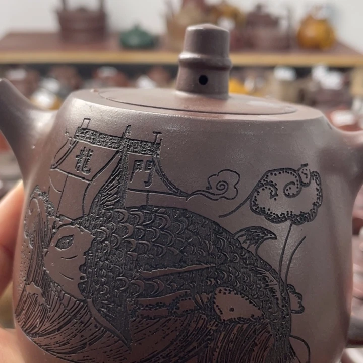 紫砂茶壶春*紫砂微瑕