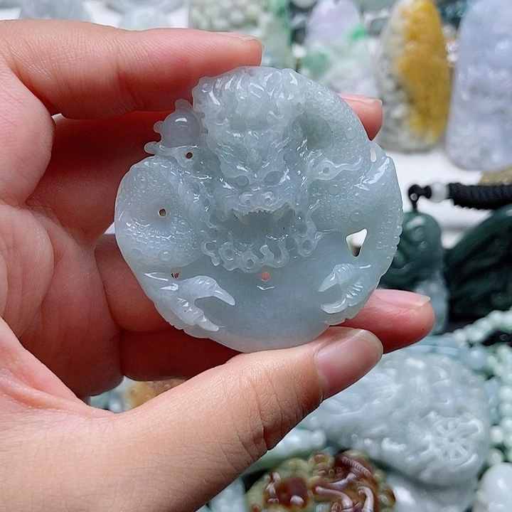 吊坠(不含链)未镶嵌翡翠1