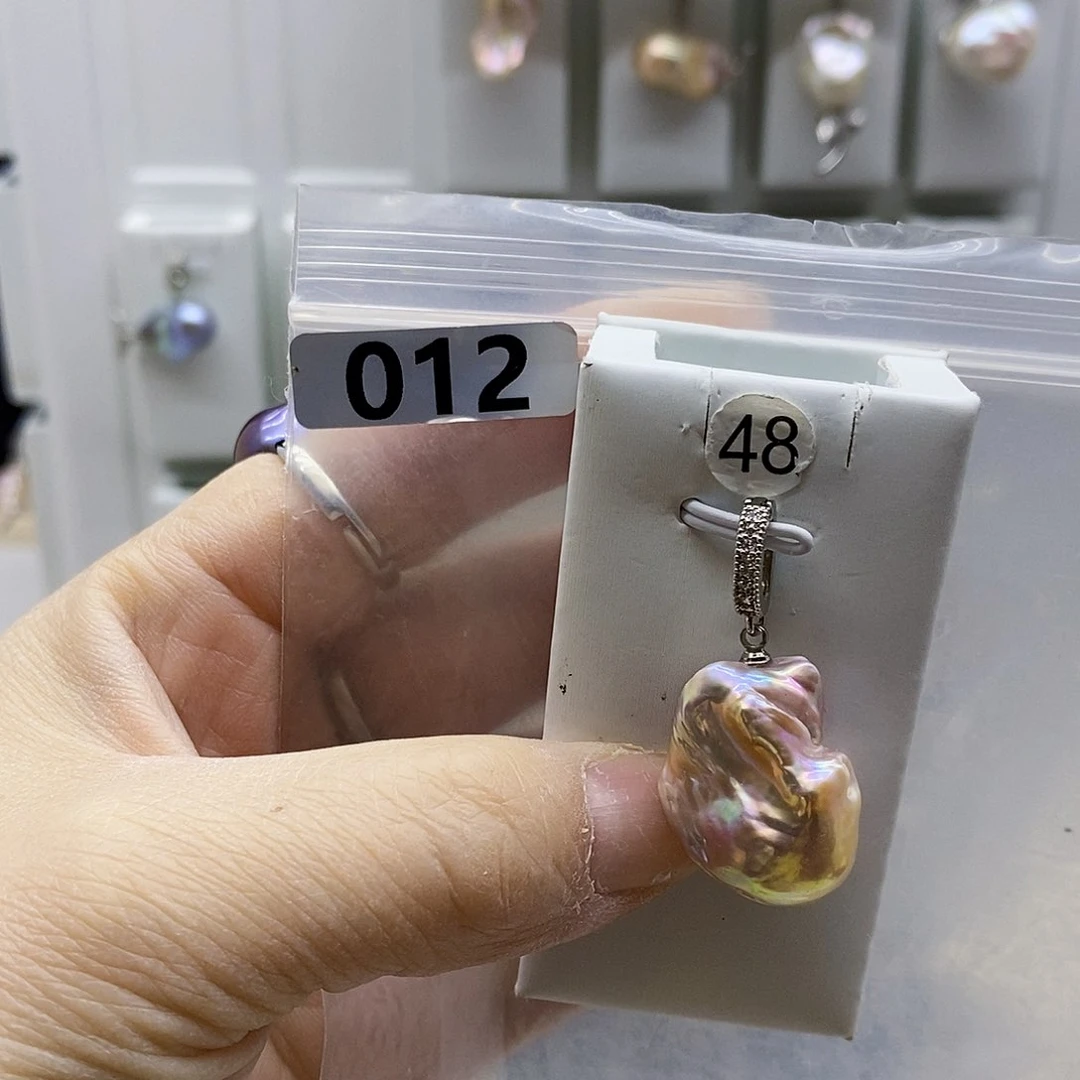 颈饰合金淡水珍珠