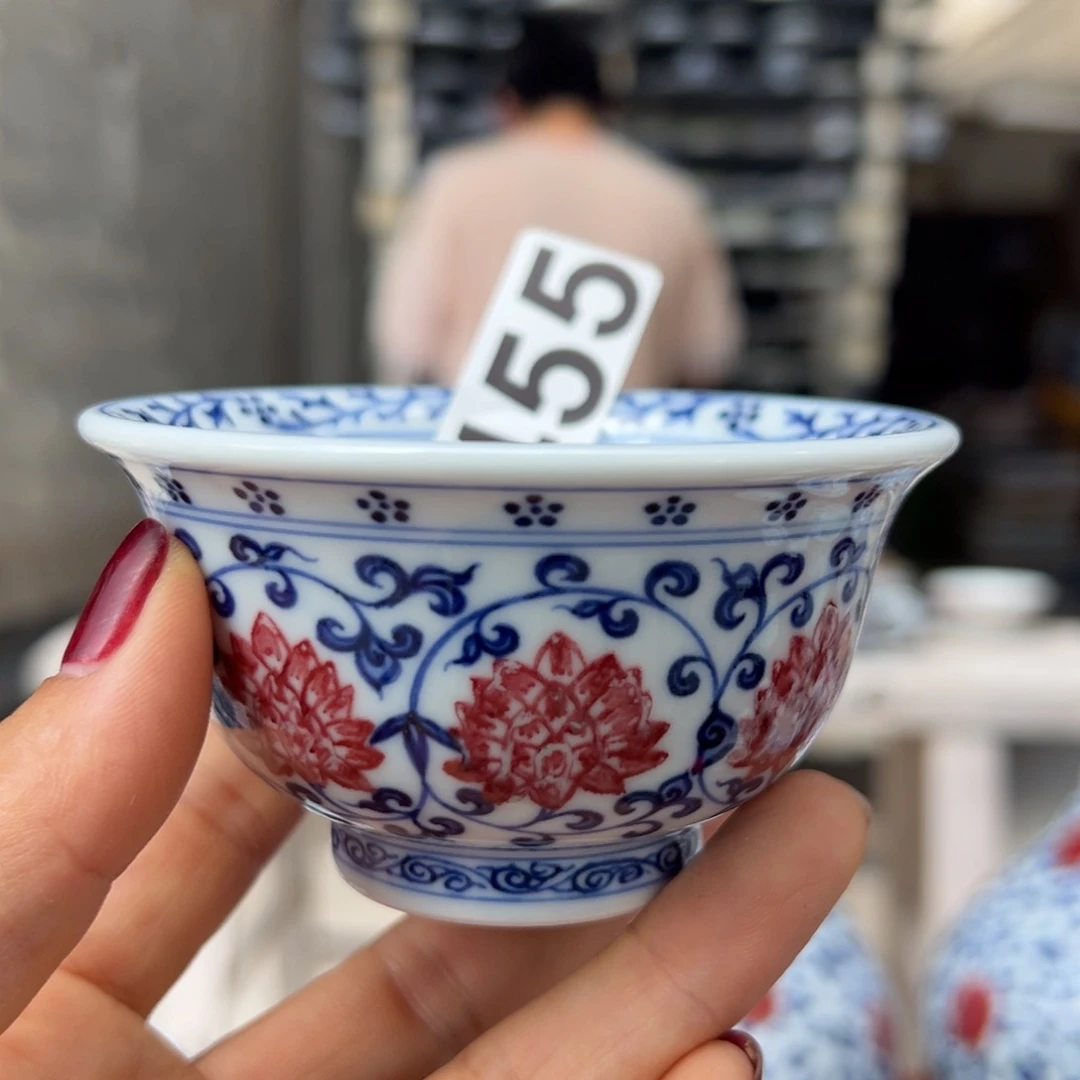 现代瓷青花釉里红工艺