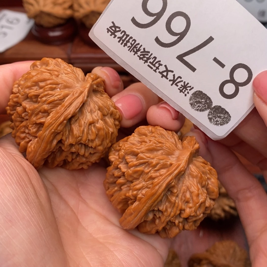 文玩核桃把件43四座楼