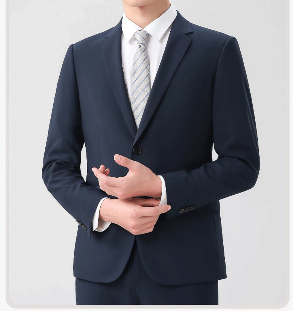 168E-3羊毛高端品质孤品男士套西