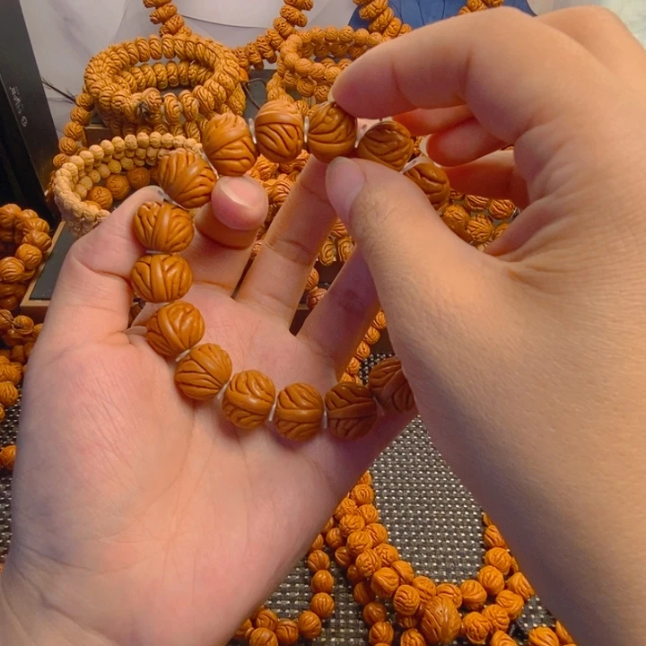 桃核吊坠秦岭森林