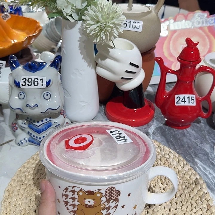瓷片微瑕陶瓷介意慎拍4843