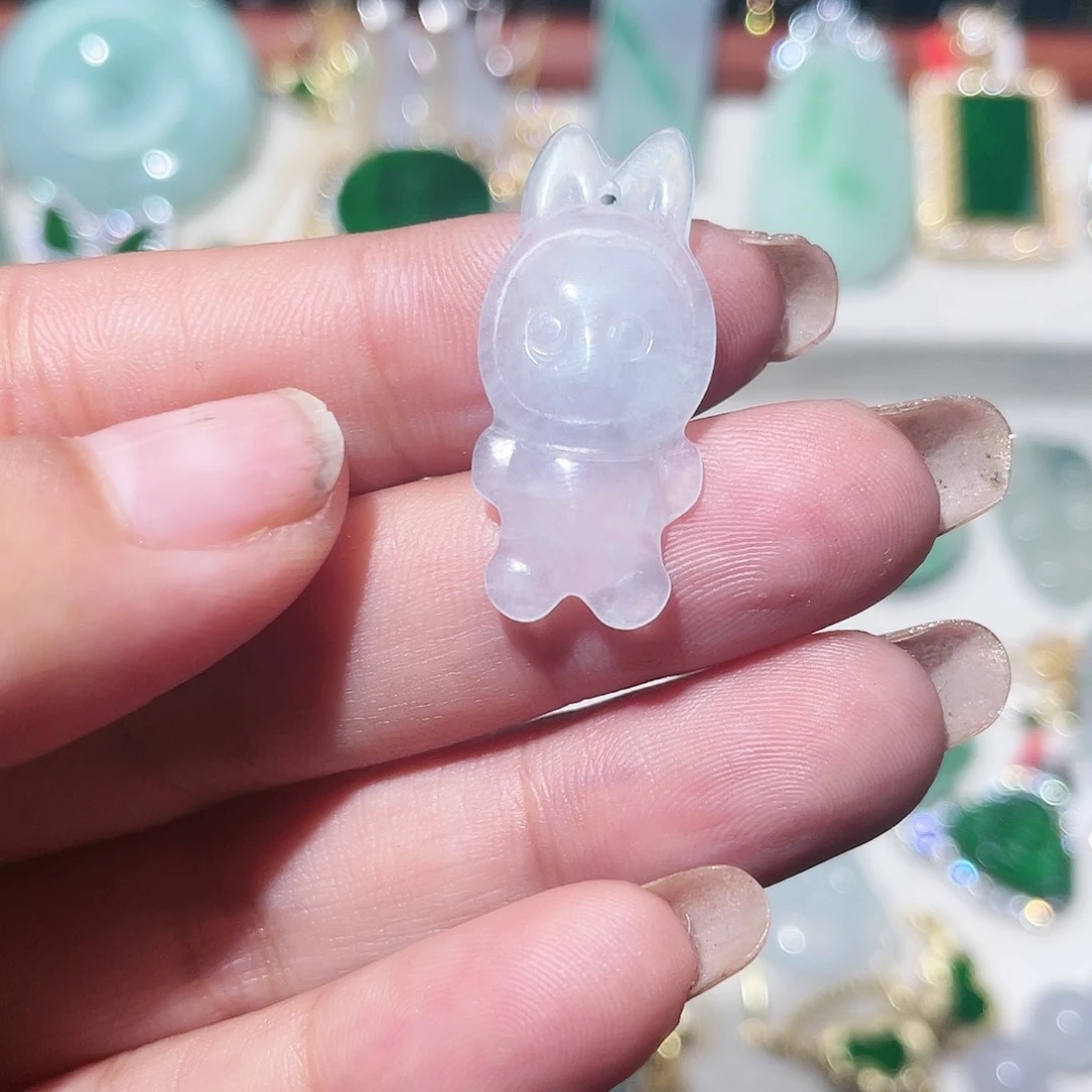 翡翠未镶嵌颈饰天然翡翠