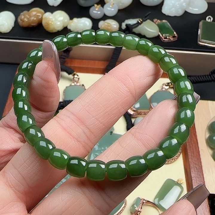 未镶嵌手串和田玉