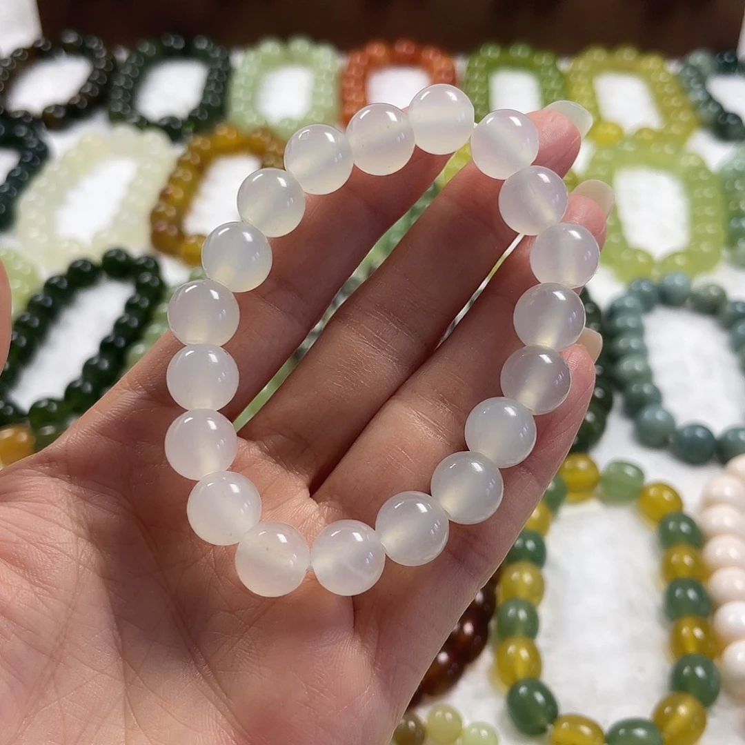 蛇纹石玉未镶嵌手串