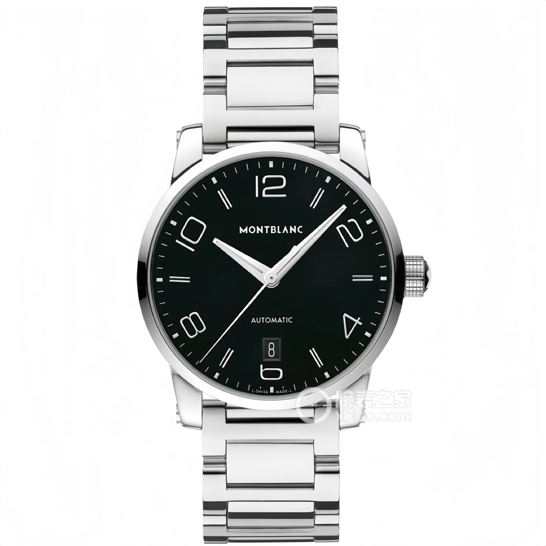 99新 Montblanc/万宝龙 时光行者系列 自动机械 精钢 39mm 全原装
