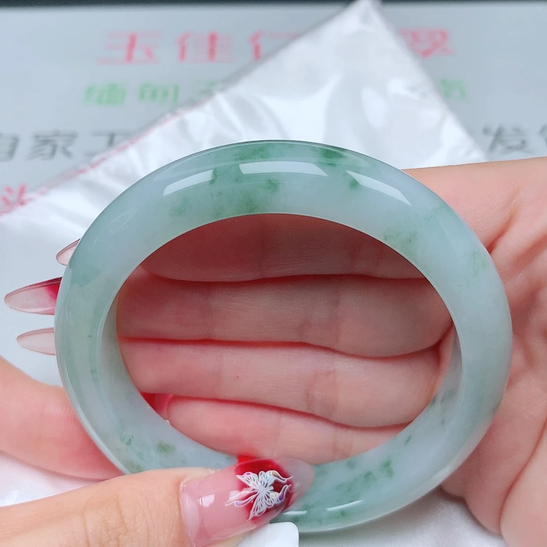 翡翠手镯未镶嵌57 57 57