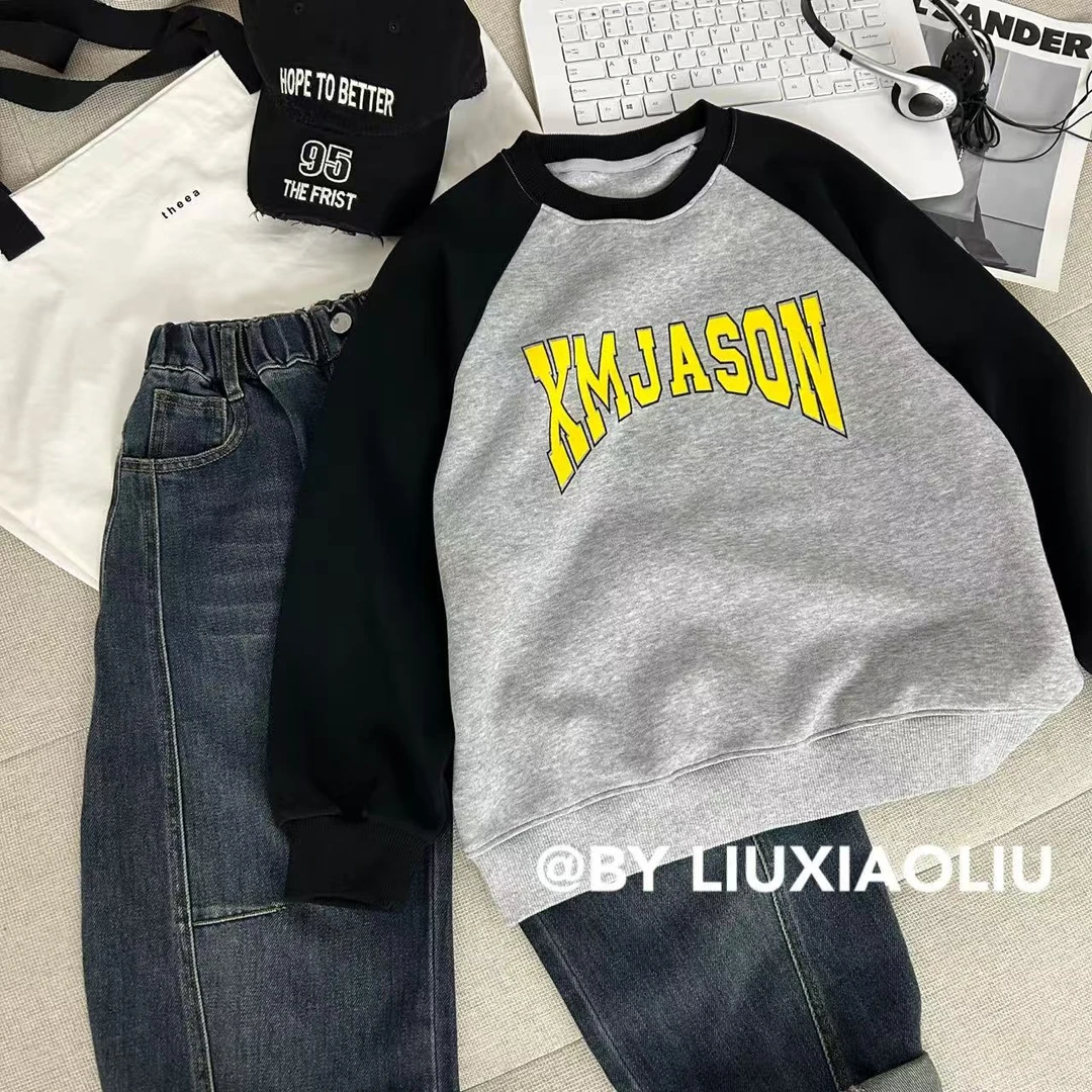 杭州六小六正版BY LIUXIAOLIU秋季儿童卫衣17539