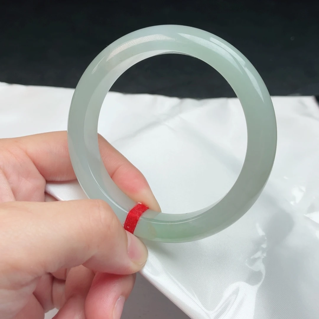 翡翠未镶嵌手镯b0517-2