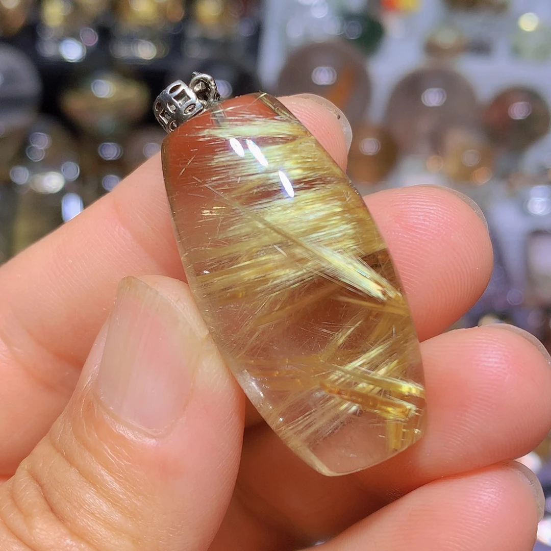 银S925镶嵌颈饰水晶天然水晶