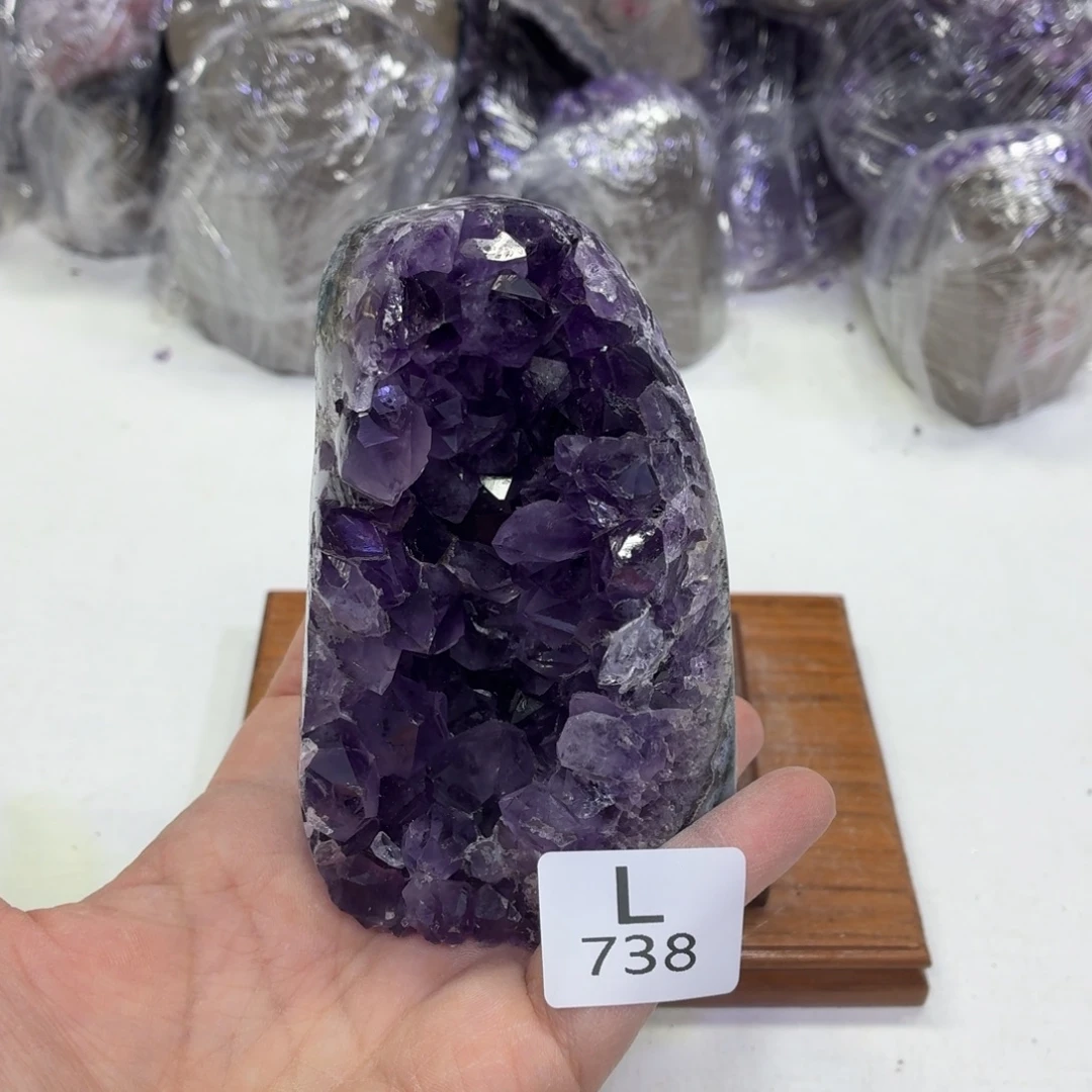 摆件水晶未镶嵌天然紫水晶