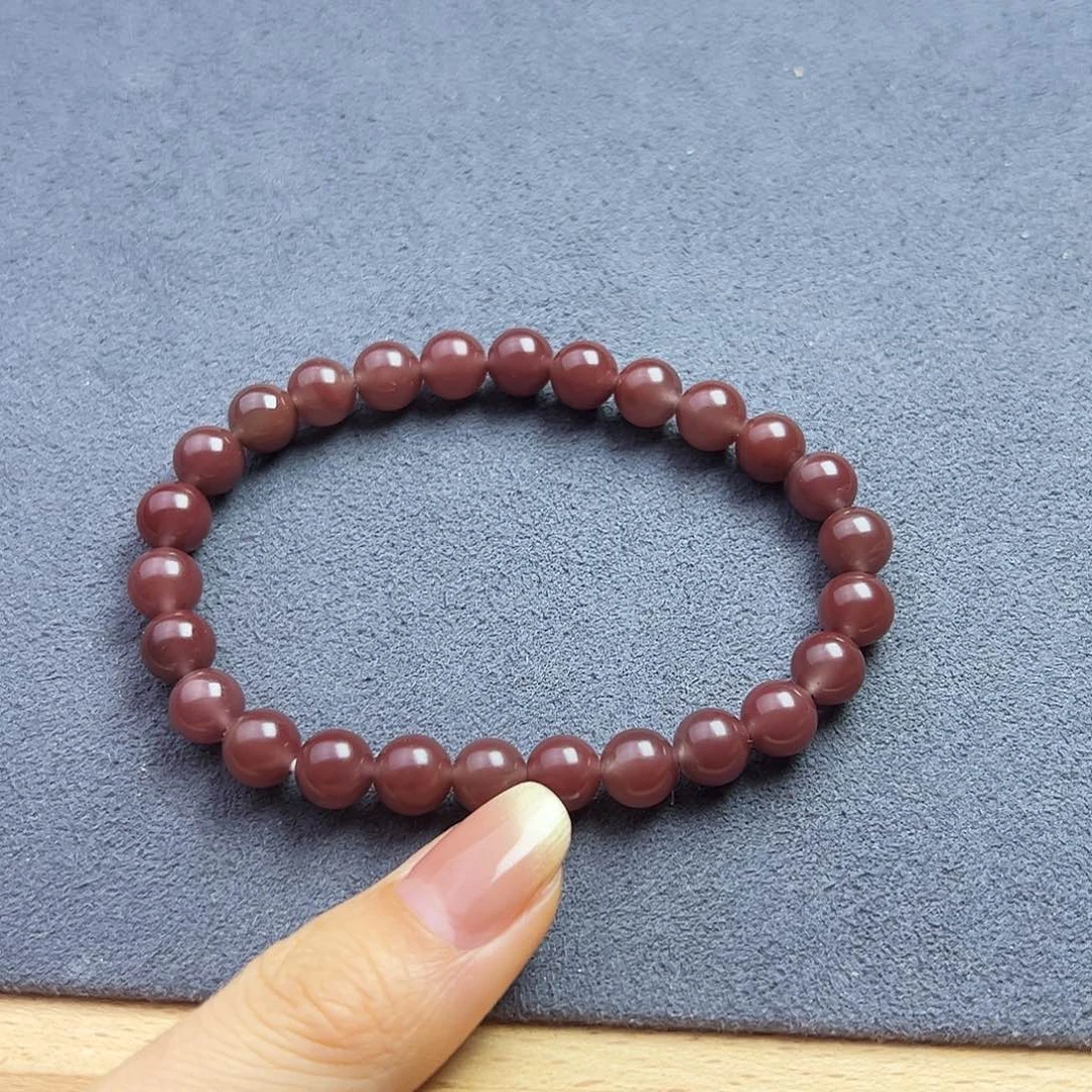 玛瑙/玉髓未镶嵌秦紫玉