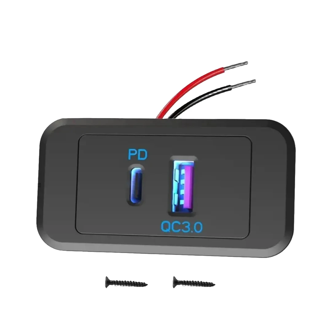 12V-24V车载充电器快充36W模块USBQCPD3.0