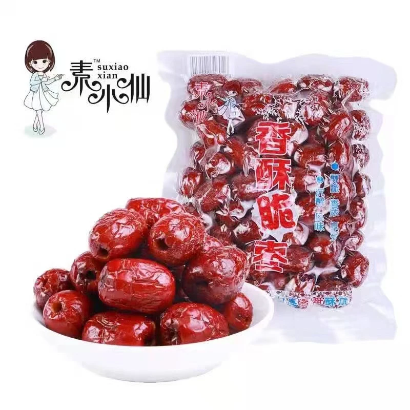 80g老包装素小仙香酥脆枣嘎嘣脆拍一发十