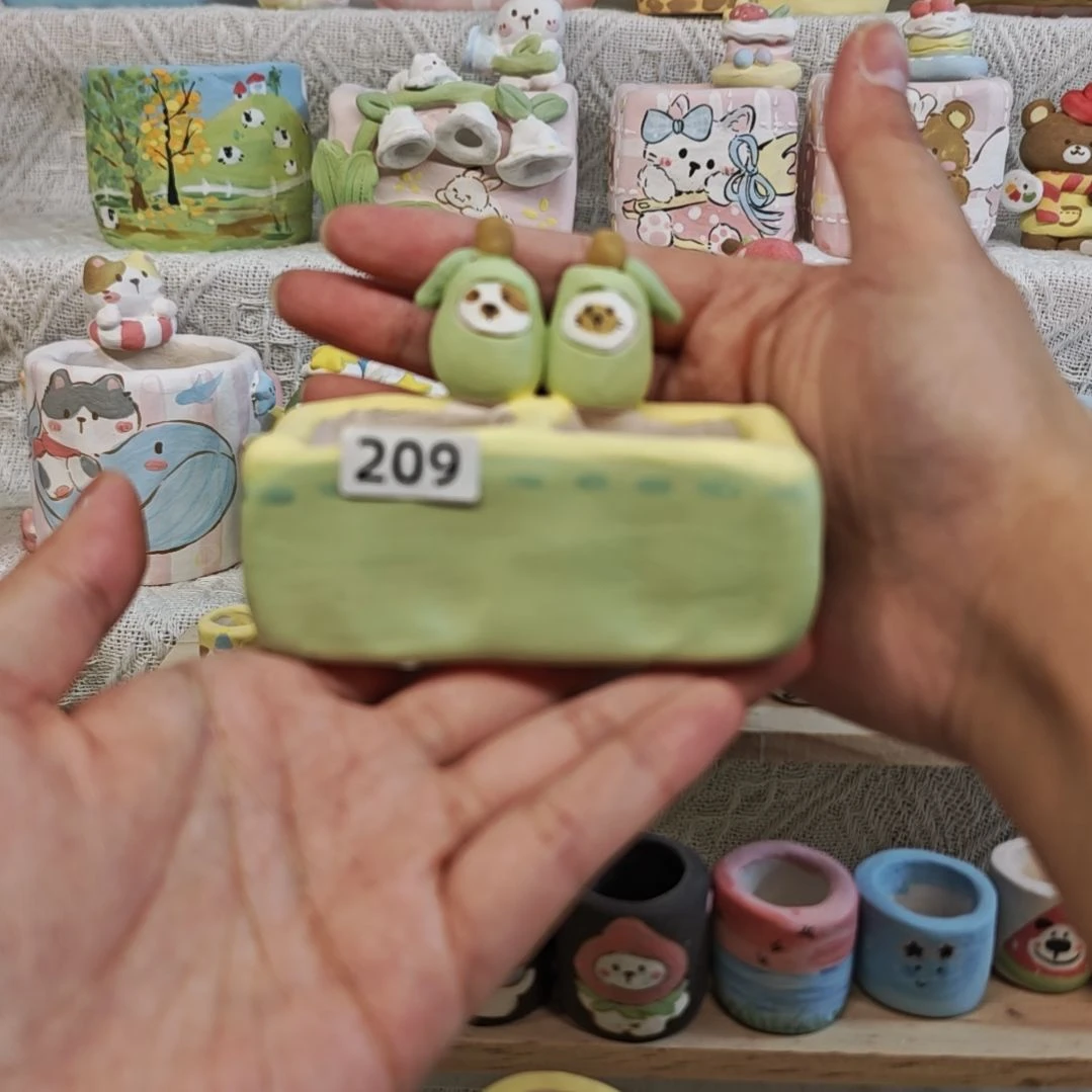 满29.9包邮手工花盆209