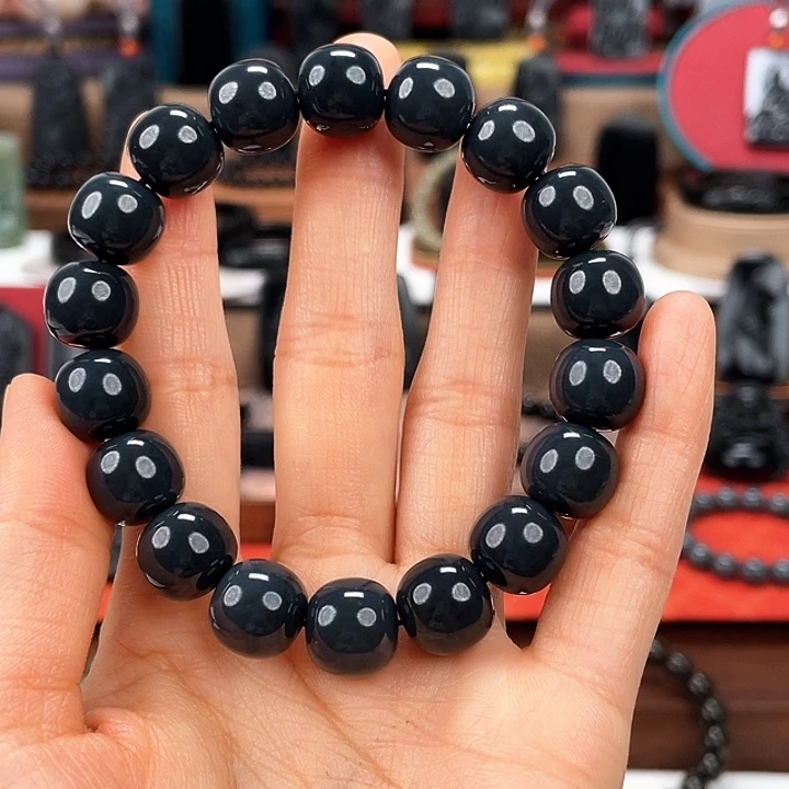 和田玉未镶嵌手串卡12四代精工莫兰迪灰