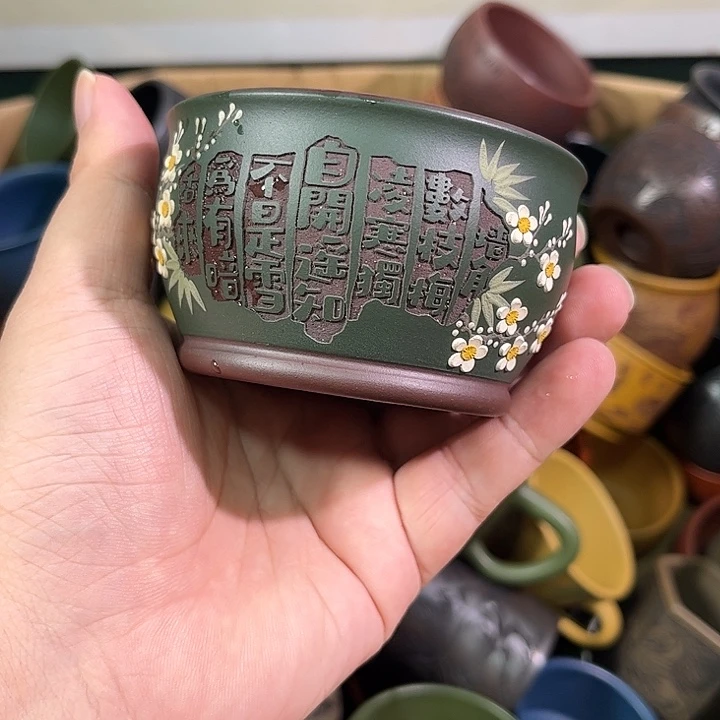 茶杯紫砂全手工紫砂主人杯