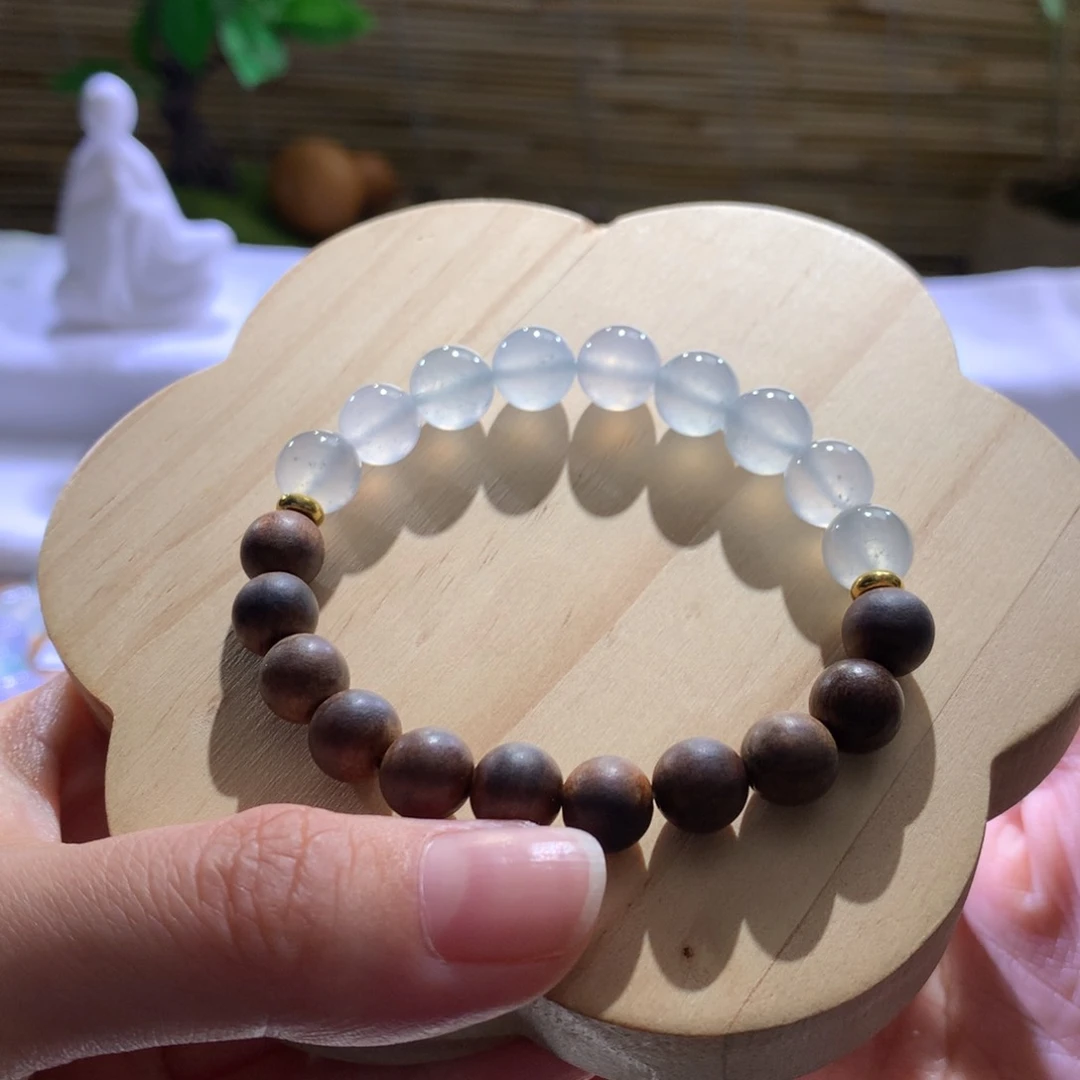 翡翠散珠天然缅a冰珠半串（秒杀价不退换找客服）