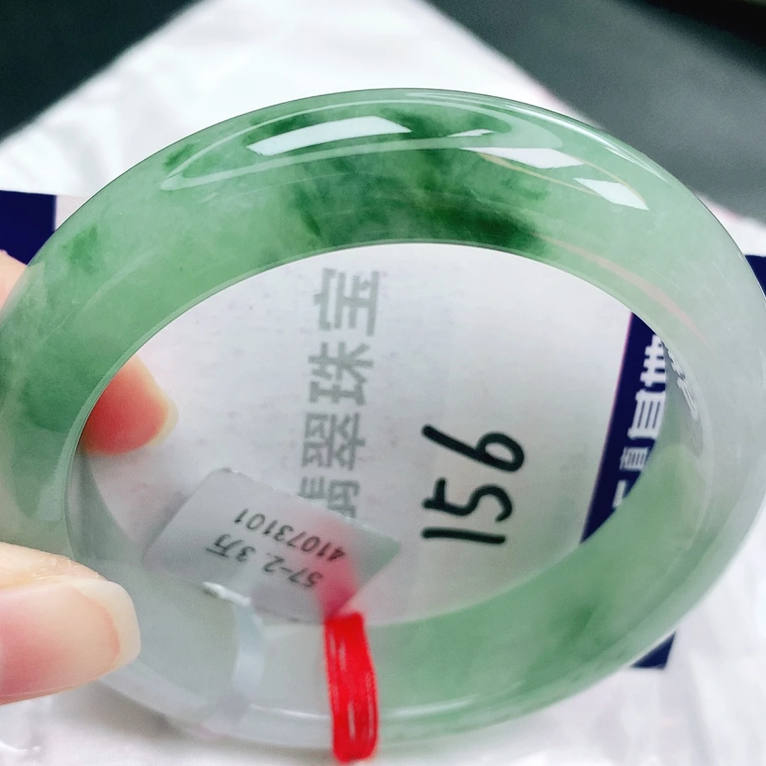 翡翠未镶嵌手镯缅甸天然A货翡翠手镯
