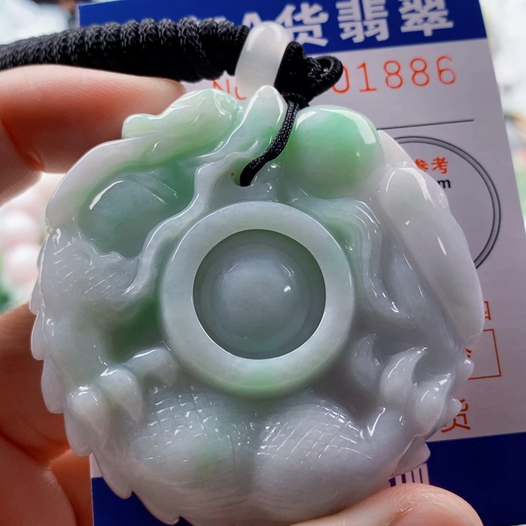 朝***梦翡翠未镶嵌吊坠(不含链)