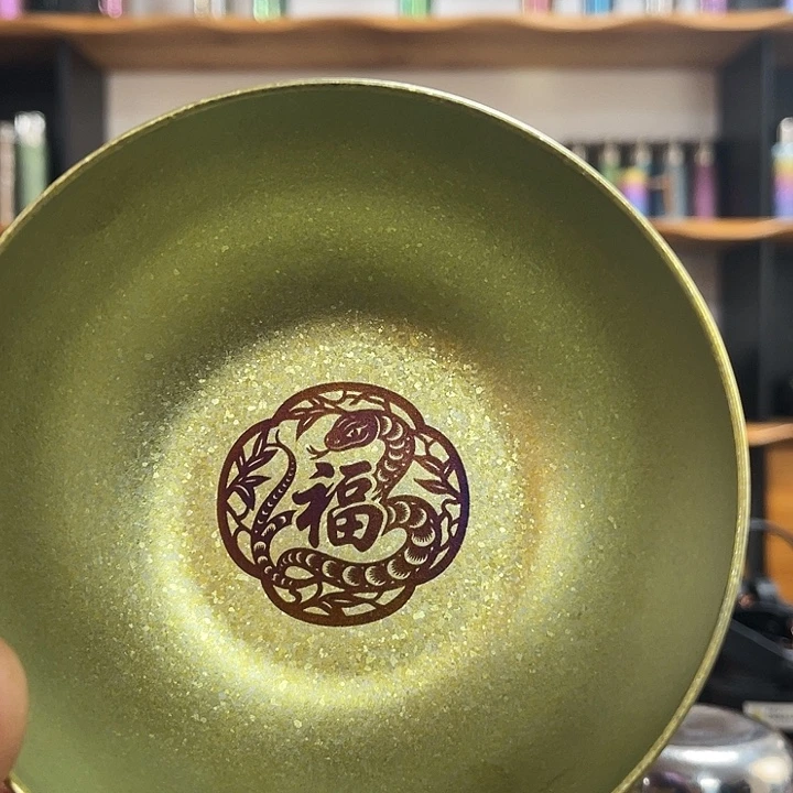 钛合金金蛇小宝宝碗
