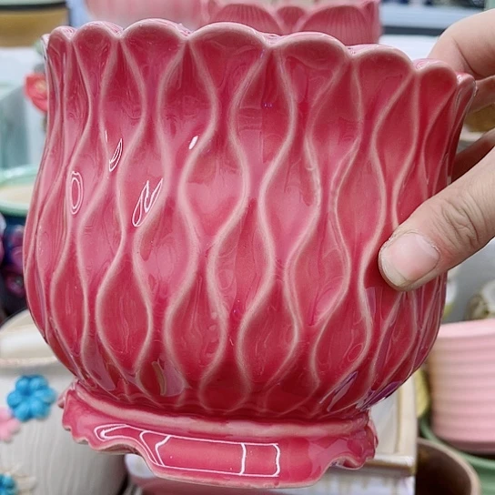 多肉绿植陶瓷花盆