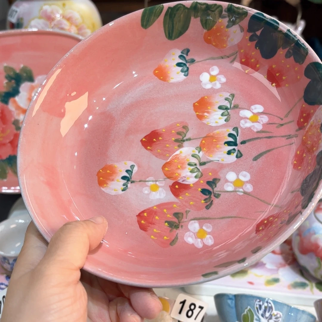 景德镇手绘高温釉下彩陶瓷茶具