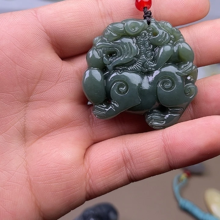 和田玉吊坠(不含链)未镶嵌