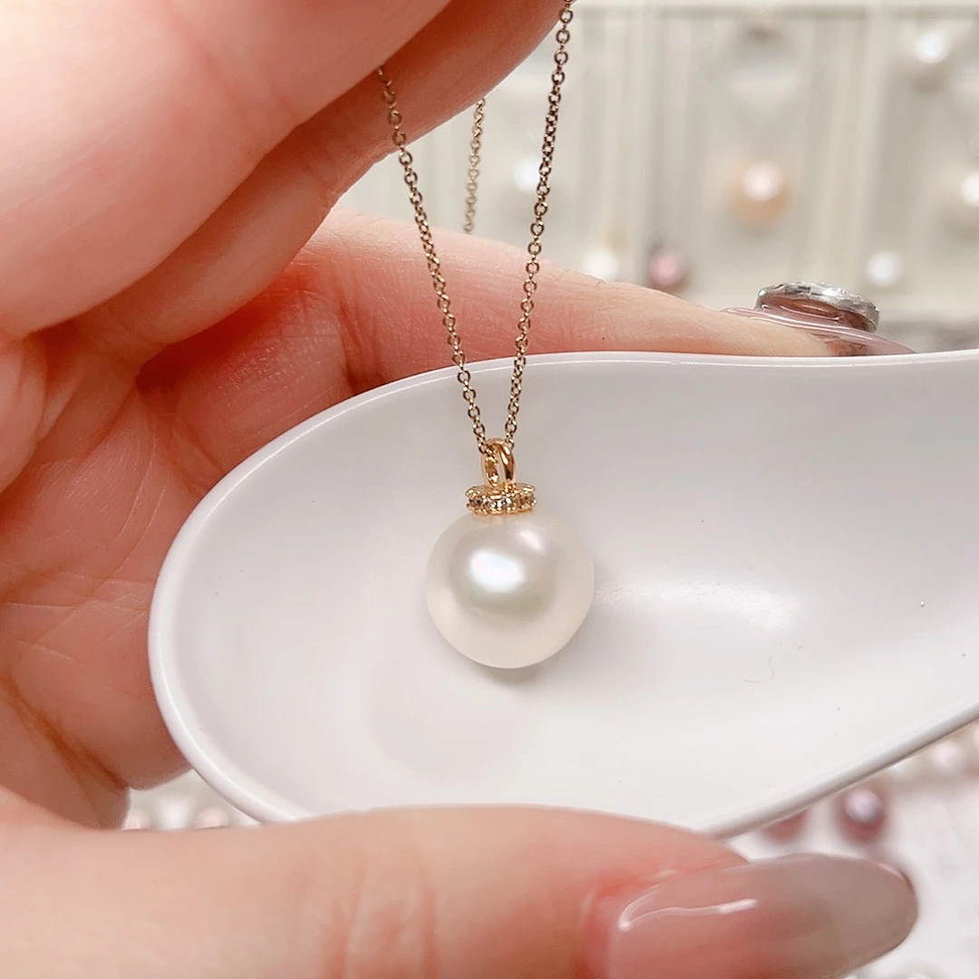 淡水珍珠合金吊坠(赠链)