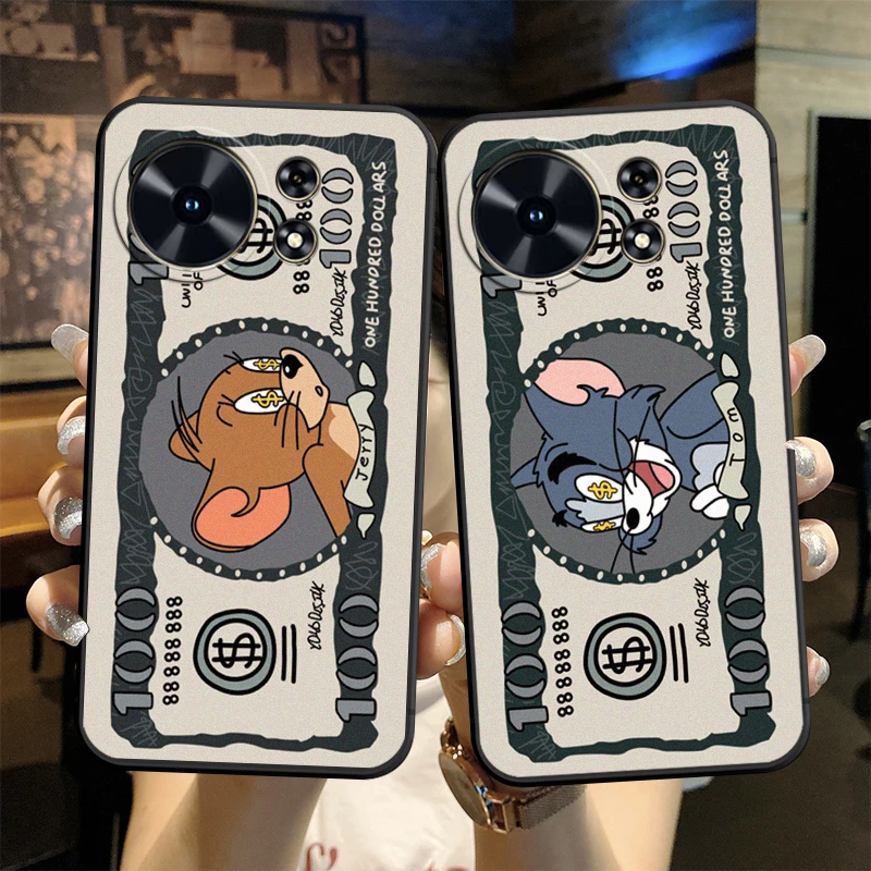 适用麦芒40手机壳hw卖芒40可爱TYH651M卡通huawei麦茫40防摔男女