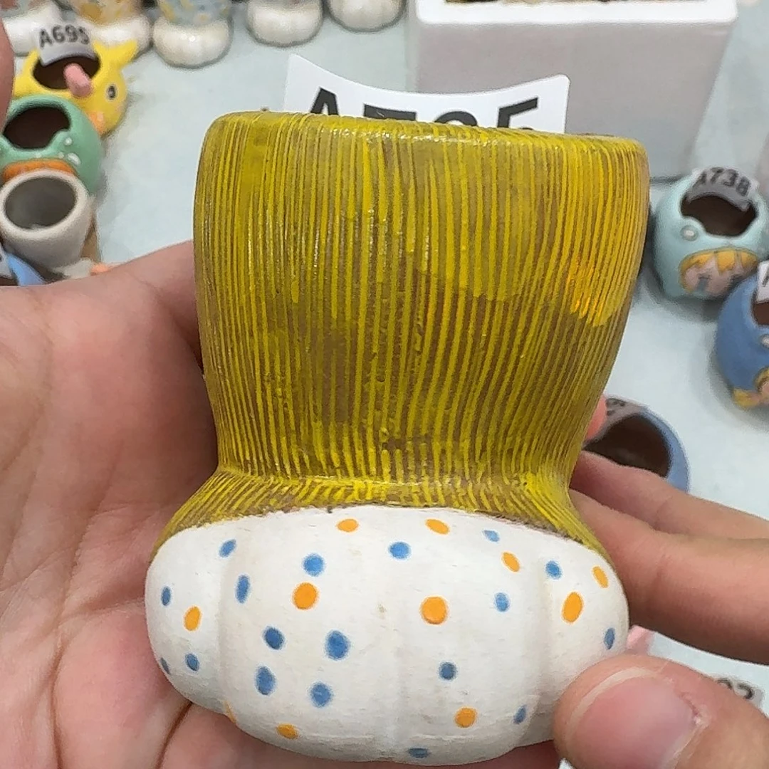 手工瑕疵多肉花盆